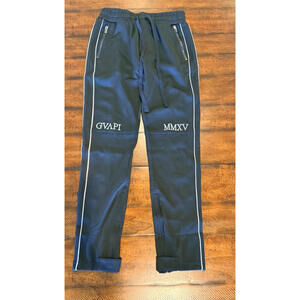 Guapi Pants Mens Black Limited Edition MMXV Reflective Joggers, Size 36